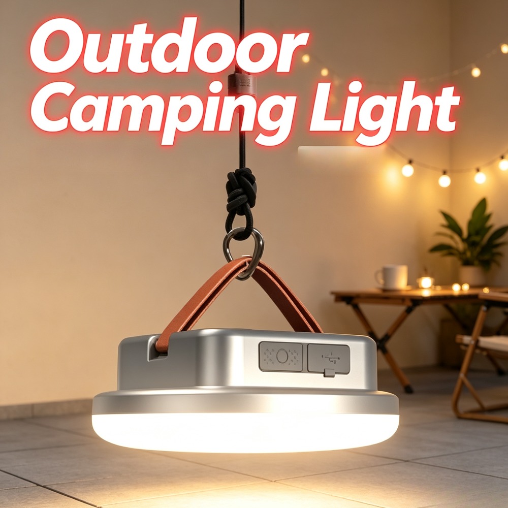 Solar Emergency Charger - Фонарь для кемпинга на открытом воздухе